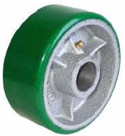 Poly on Cast Iron Casters for Platform Tucks