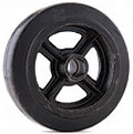 Platform Trucks, Mold on Rubber Casters, Rubber Casters